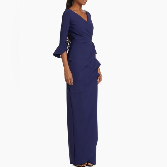 Chiara Boni La Petite Robe • Zalfa Ruched Gown • Size 42 (US 6)  • NWOT • - Picture 5 of 12